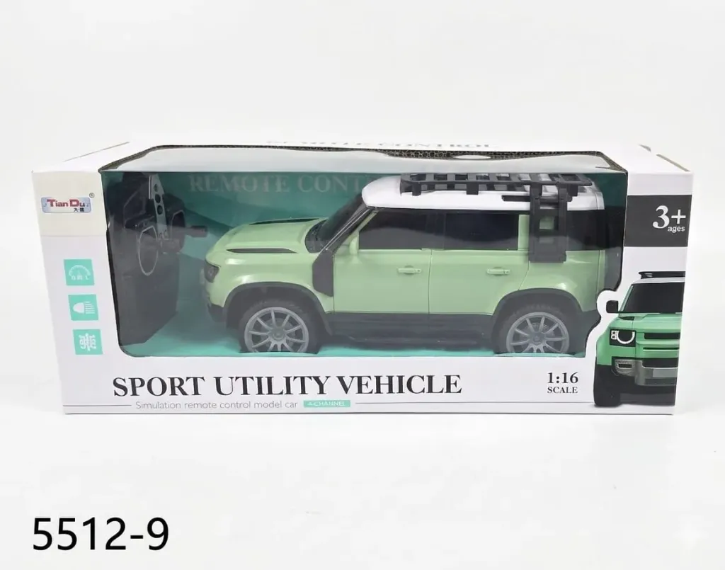 Style 4x4 Off-Road Remote Control Car 5512-9 GREEN