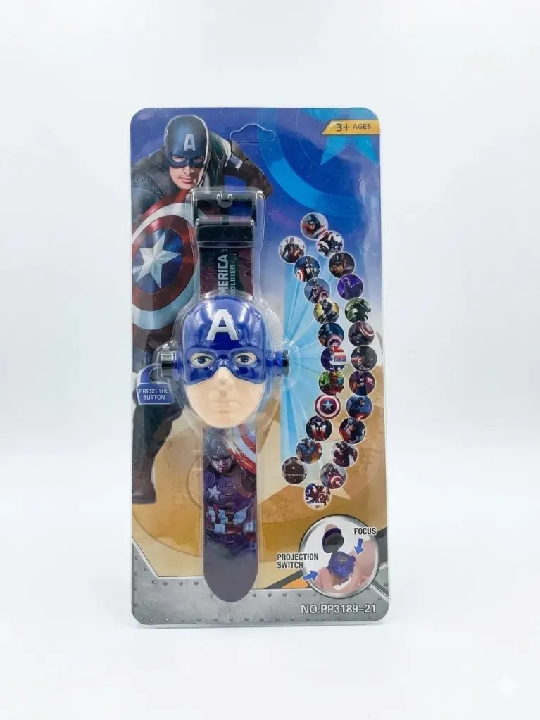 projector watch dark blue cartoon pp3189-c