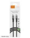 VIDVIE CABLE CB4038-3C&C TYPE-C TO TYBE-C BLACK