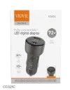 VIDVIE CC521C 45W Fast Car Charger with Type-C to iPhone Cable