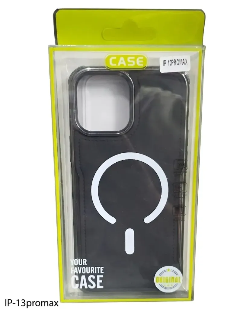 I PHONE 13 PRO MAX SILICONE CASE WIRELESS BLACK
