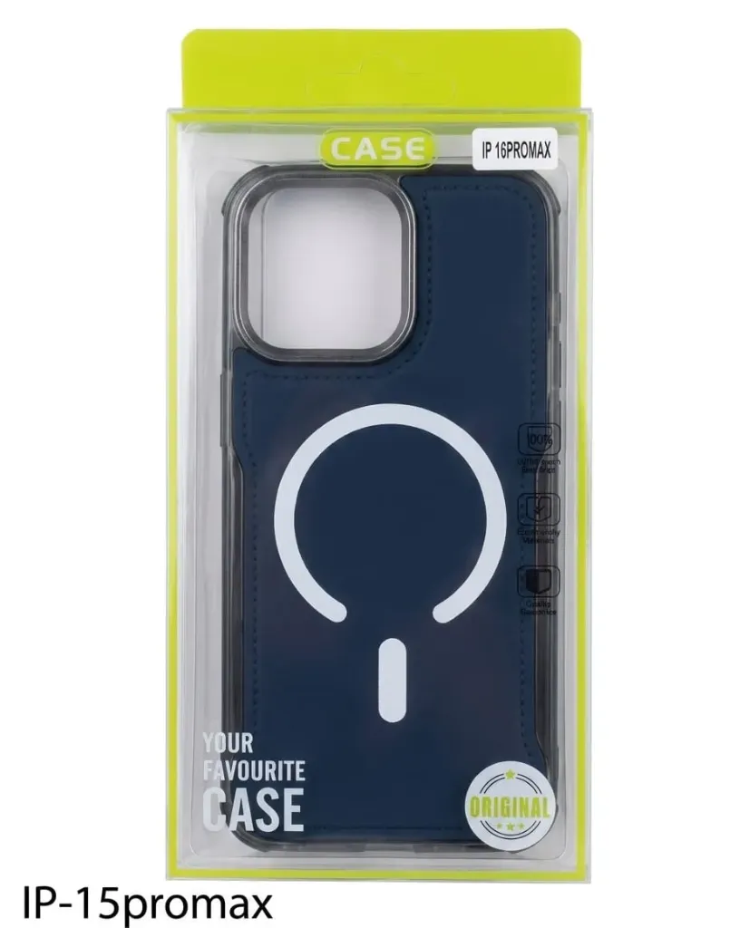 I PHONE 15 PRO MAX SILICONE CASE WIRELESS BLUE