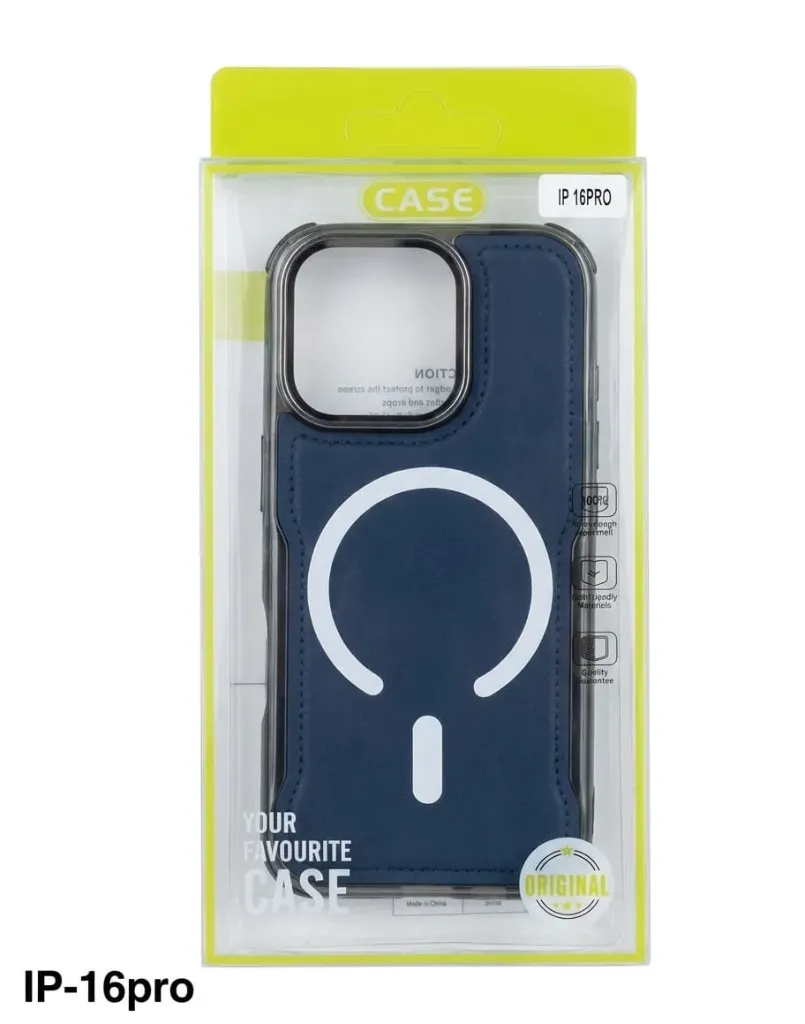 I PHONE 16 PRO SILICONE CASE WIRELESS BLUE