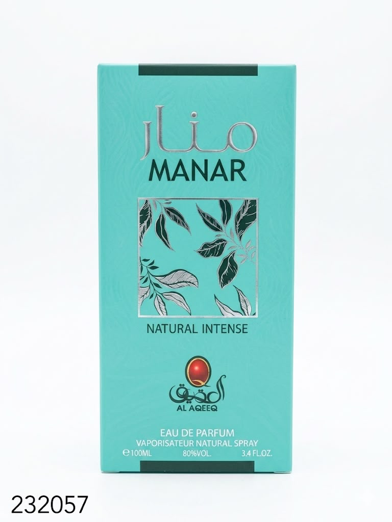 MANAR NATURAL INTENNSE EDP 100 ML ALAQEEQ