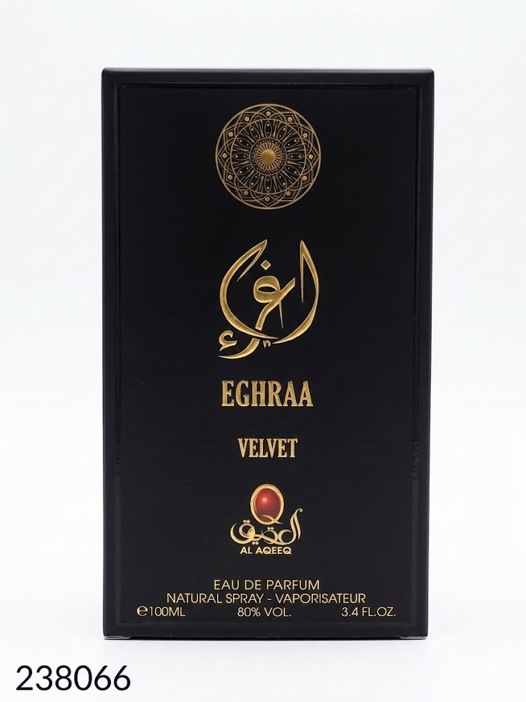 EGHRAA velvet EDP 100 ML ALAQEEQ
