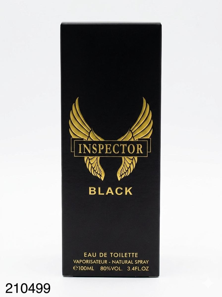 INSPECTOR BLACK EDT 100 ML TRI FRAGRANCES