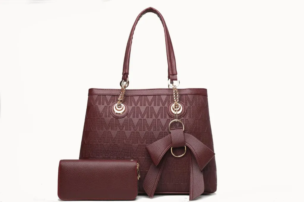 ladies handbag Burgundy LB0005