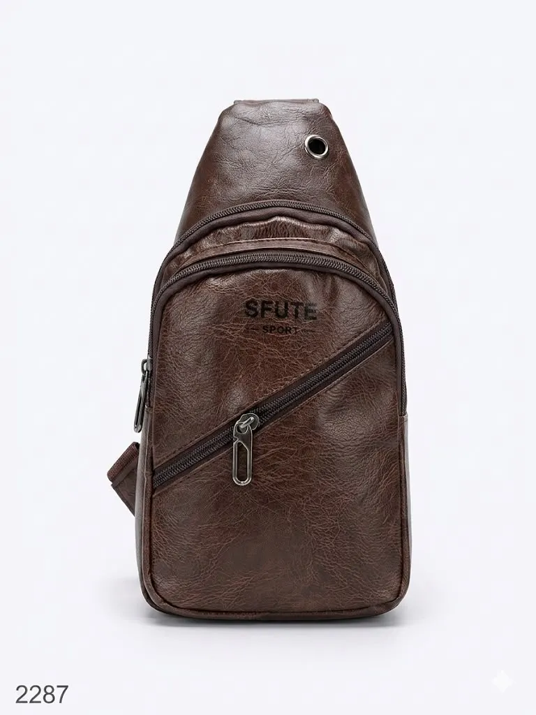 Sling bag brown LB0020