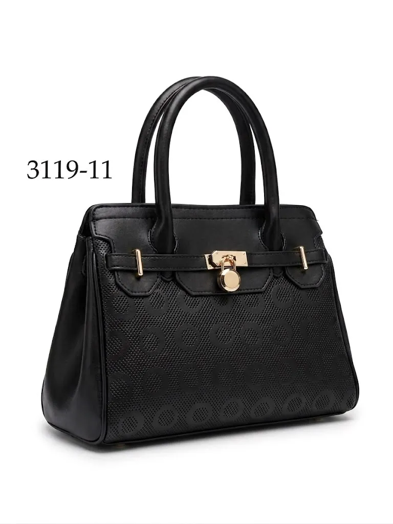 ladies handbag black LB0037