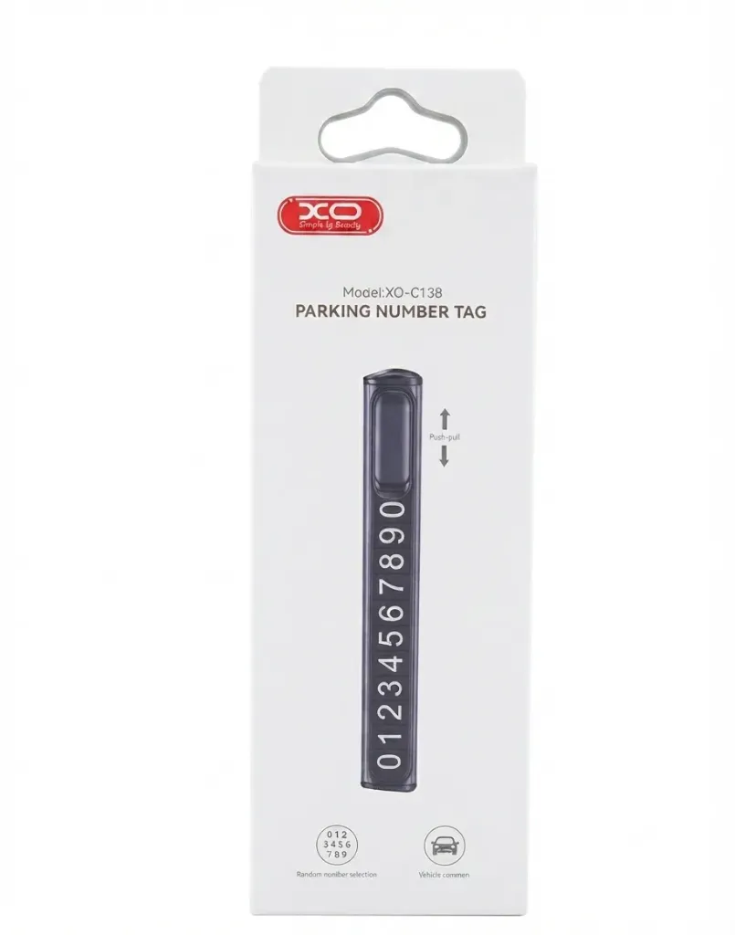 Parking Number Tag XO-C138